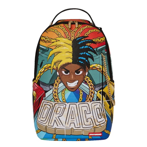 NEW Sprayground The Soulja Boy Anime Drifter Collab Backpack - Picture 1 of 11